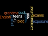Wordle: blog with students