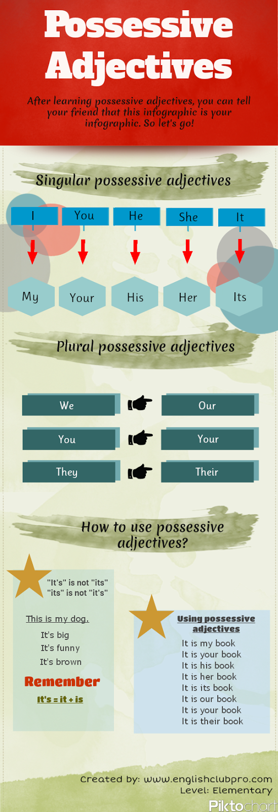 Possessive Adjectives